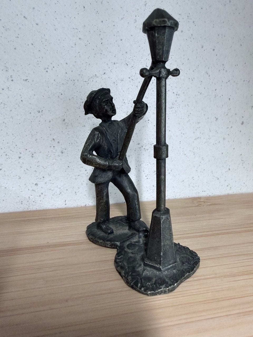 Set van 5 tinnen beeldjes - Ambachten en scènes, Ophalen of Verzenden