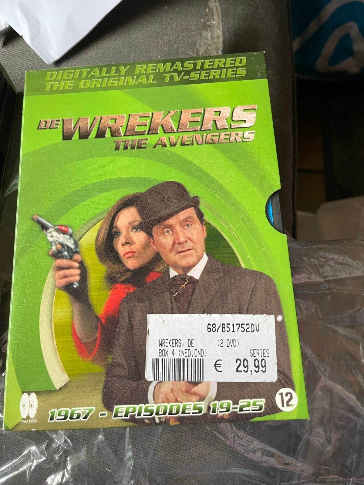 De Wrekers (The Avengers) - Box 4 (2 DVD) - Seizoen 1967, Nederlands, Ophalen of Verzenden, Remastered, Actie en Avontuur