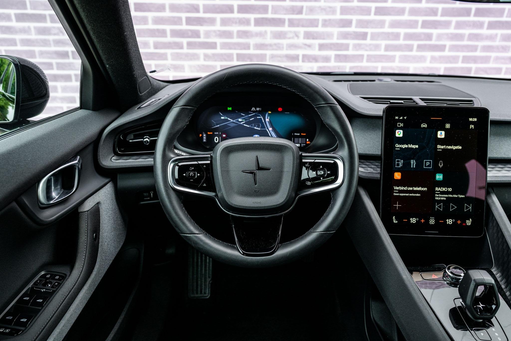 Polestar 2 Long Range Single Motor 78 kWh | Cruise Control |, Auto's, Polestar, Stof, Gebruikt, 1969 kg, Zwart