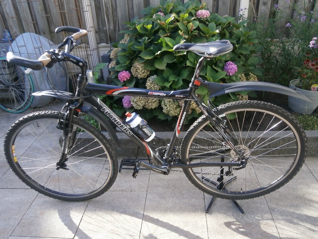 Flanders Sniper MTB/ATB (26 inch – Shimano Deore), Gebruikt, Velgrem, 49 tot 53 cm, Ophalen