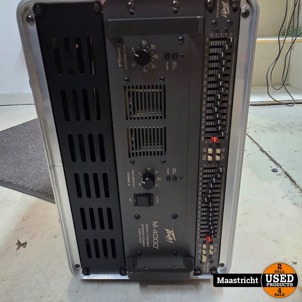 Peavey M-4000 versterker + Peavey EQ-215 eq. in flightcase, Peavey, Gebruikt, Support@peavey.com, 5022 Hartley Peavey Drive
Meridian, MS 39305
USA