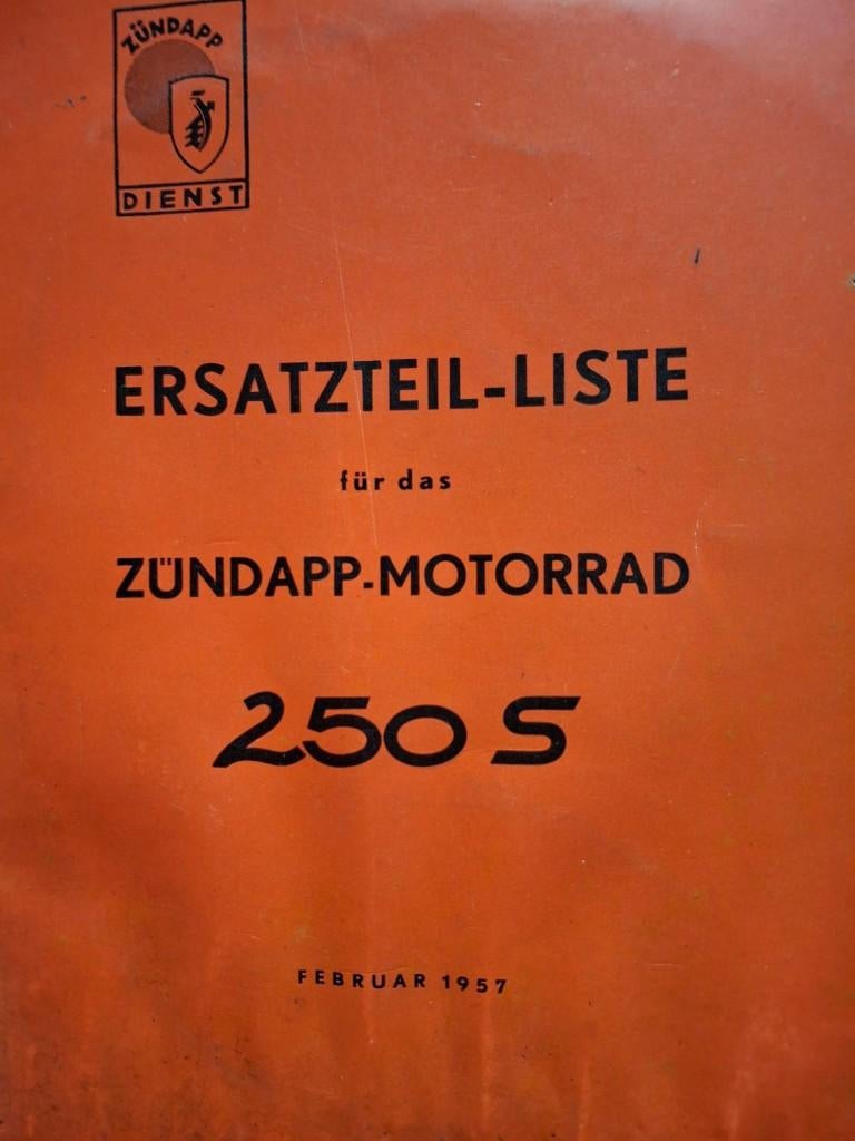 Zündapp motorfiets onderdelen, Motoren, Ophalen of Verzenden, Gebruikt