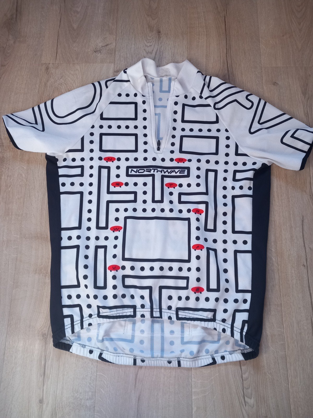 Northwave Pac-Man fietsshirt - XL (valt als L), Dames, Ophalen of Verzenden, Zo goed als nieuw, L