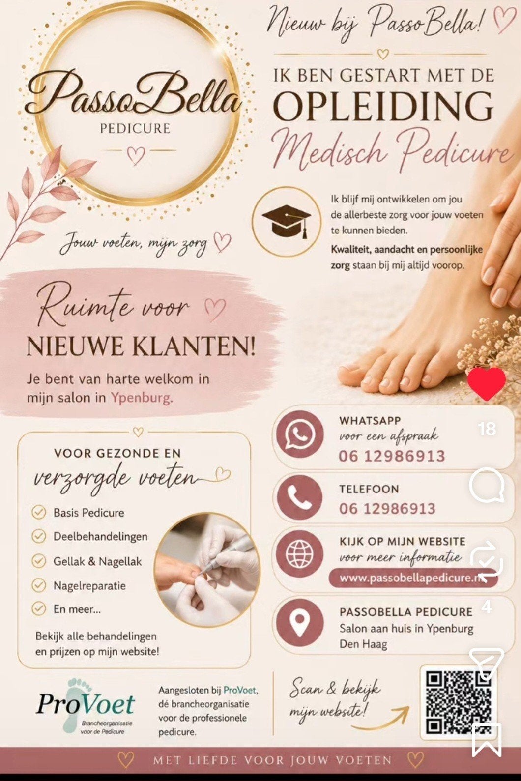 Pedicure ( medisch) Den haag e.o, Voetverzorging