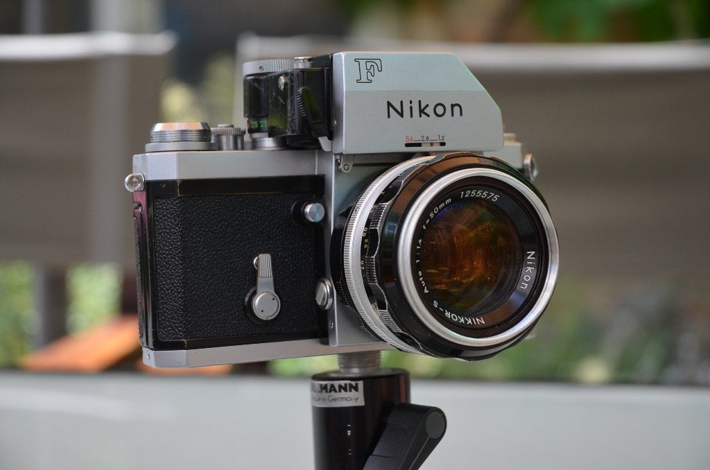 Vintage Nikon F1 Photomic 50mm/1.4 Nikkor lens, Audio, Tv en Foto, Fotocamera's Analoog, Ophalen of Verzenden, Gebruikt, Spiegelreflex