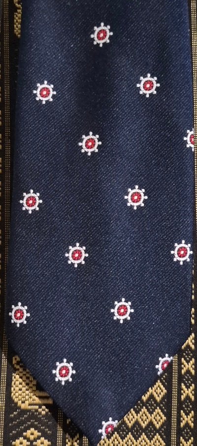 Stuurwiel of stuurrad schip stropdas Gimbel & Sons USA, Ophalen of Verzenden, Nieuw