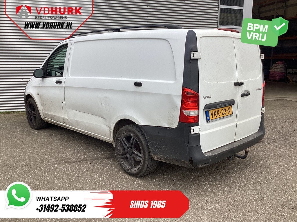 Mercedes-Benz Vito 114 CDI L2 EXPORT Airco/ 270GrDeuren/ Cru, Gebruikt, Euro 6, 4 cilinders, 2000 kg