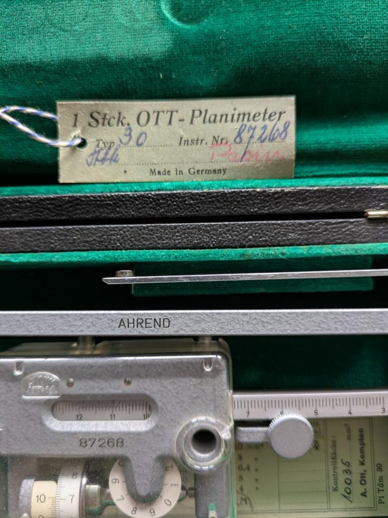 Planimeter type 30, Antiek en Kunst, Antiek | Gereedschap en Instrumenten, Ophalen of Verzenden