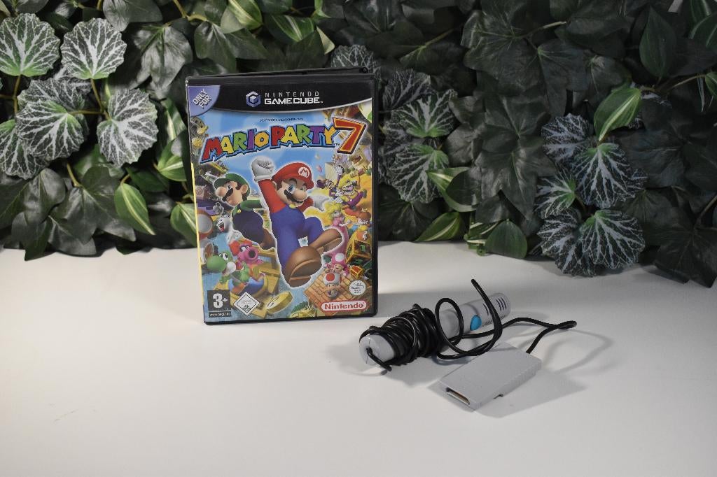 Mario Party 7 met Microfoon – Nintendo Gamecube, Spelcomputers en Games, Games | Nintendo GameCube, Avontuur en Actie, Gebruikt