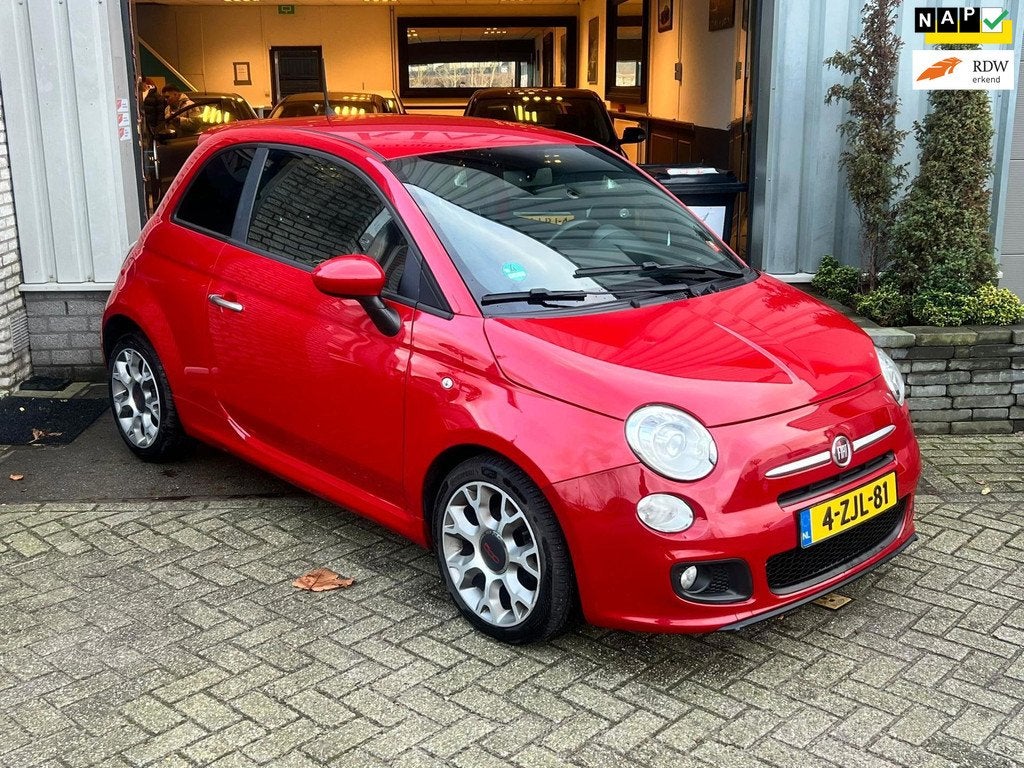 Fiat 500 0.9 TwinAir Turbo 500S| Automaat, Auto's, Fiat, Gebruikt, 26 km/l, 915 kg, 80 pk