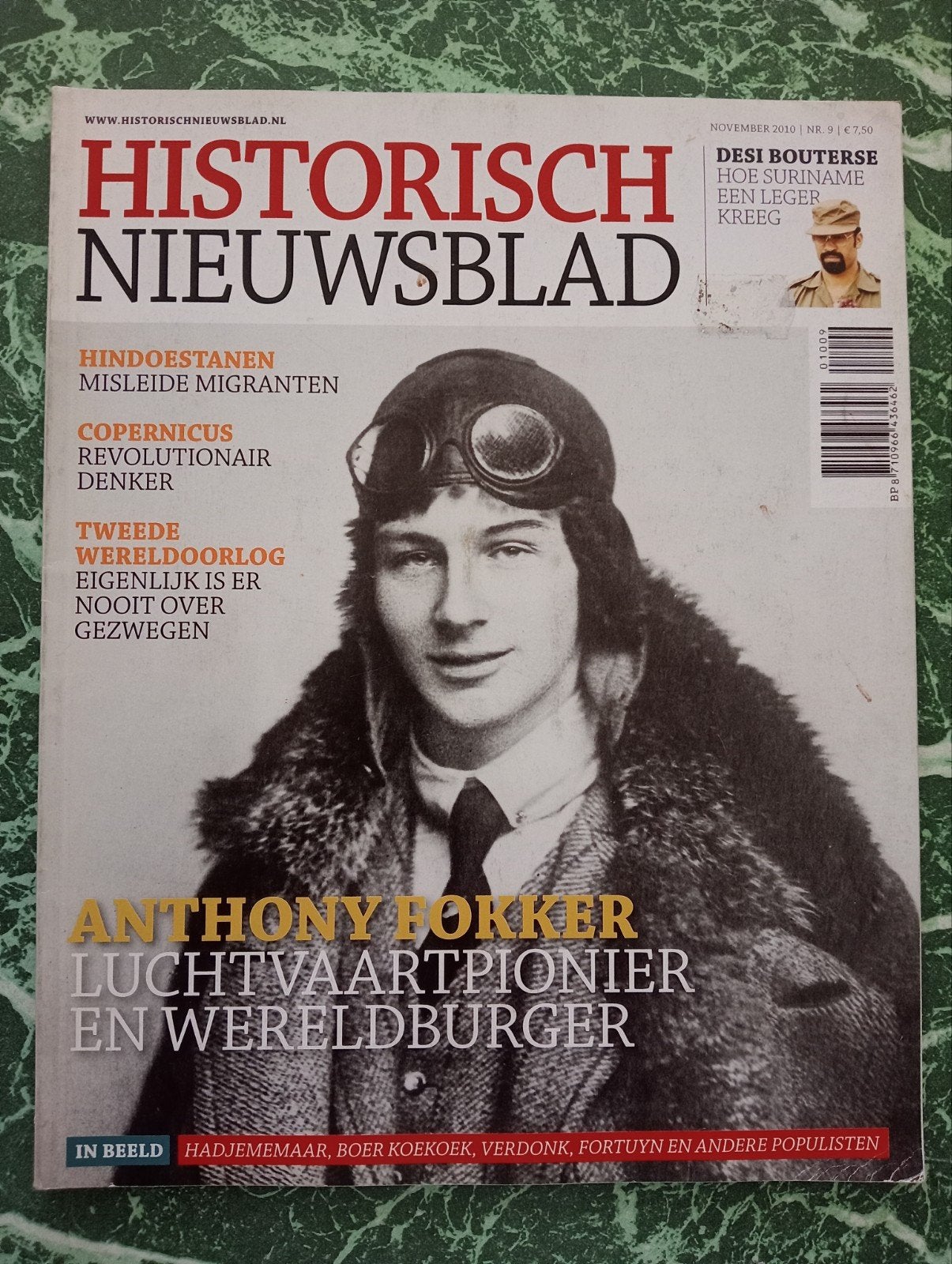 Historisch Nieuwsblad - Anthony Fokker (November 2010), Ophalen of Verzenden, Gelezen, Overige typen