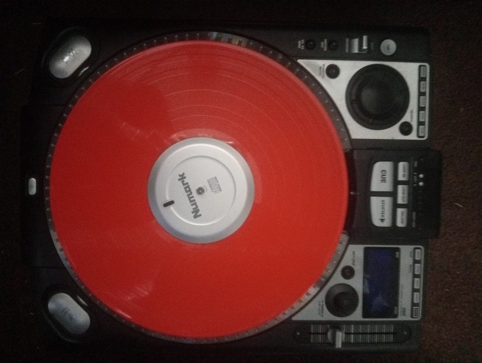 Numark Draaitafel met Rood Vinyl, Muziek en Instrumenten, Dj-sets en Draaitafels, Ophalen of Verzenden, Gebruikt, Draaitafel, Numark