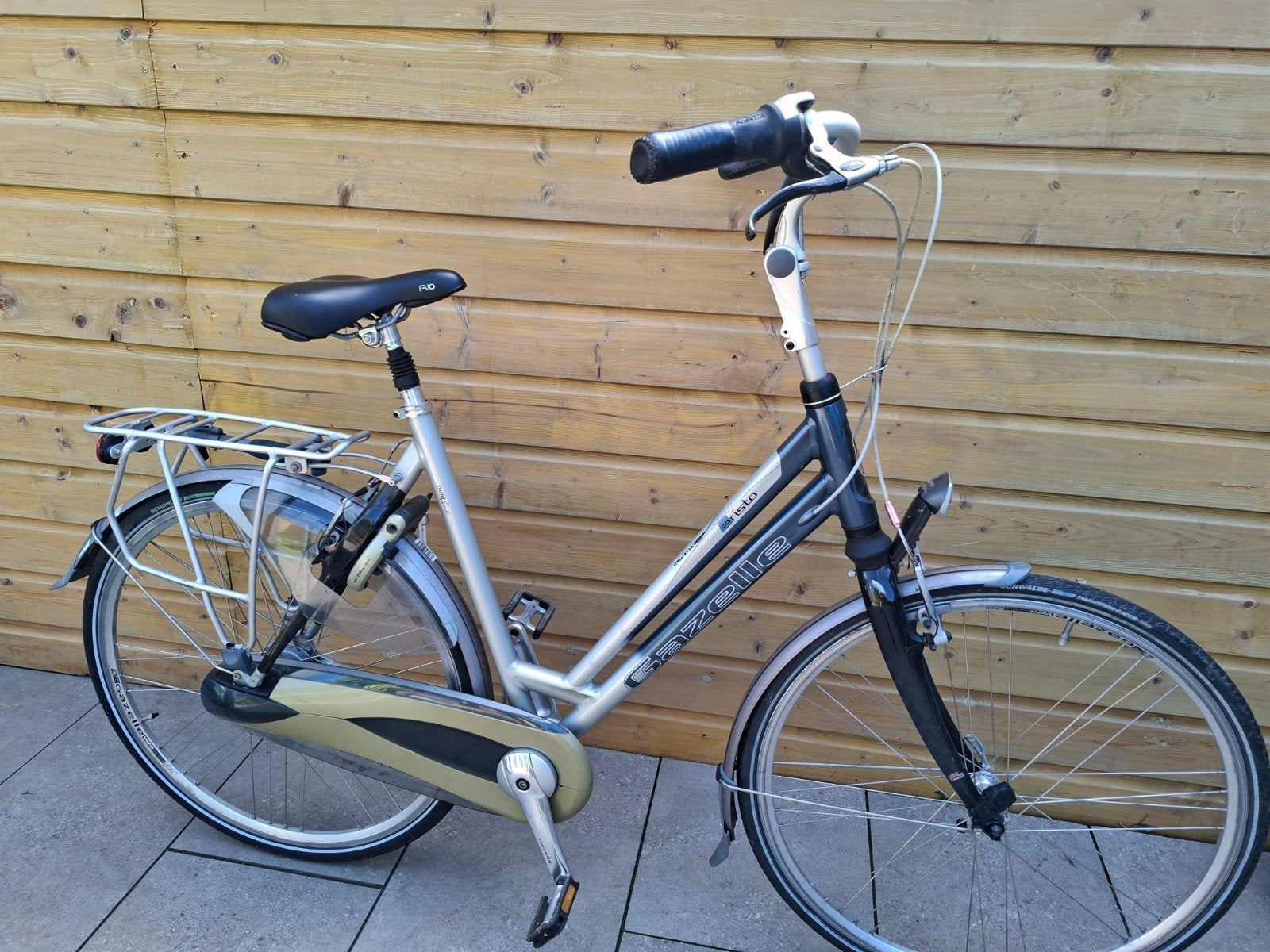 Nette Gazelle Aristo Damesfiets., Ophalen, Versnellingen, 56 cm of meer, Zo goed als nieuw