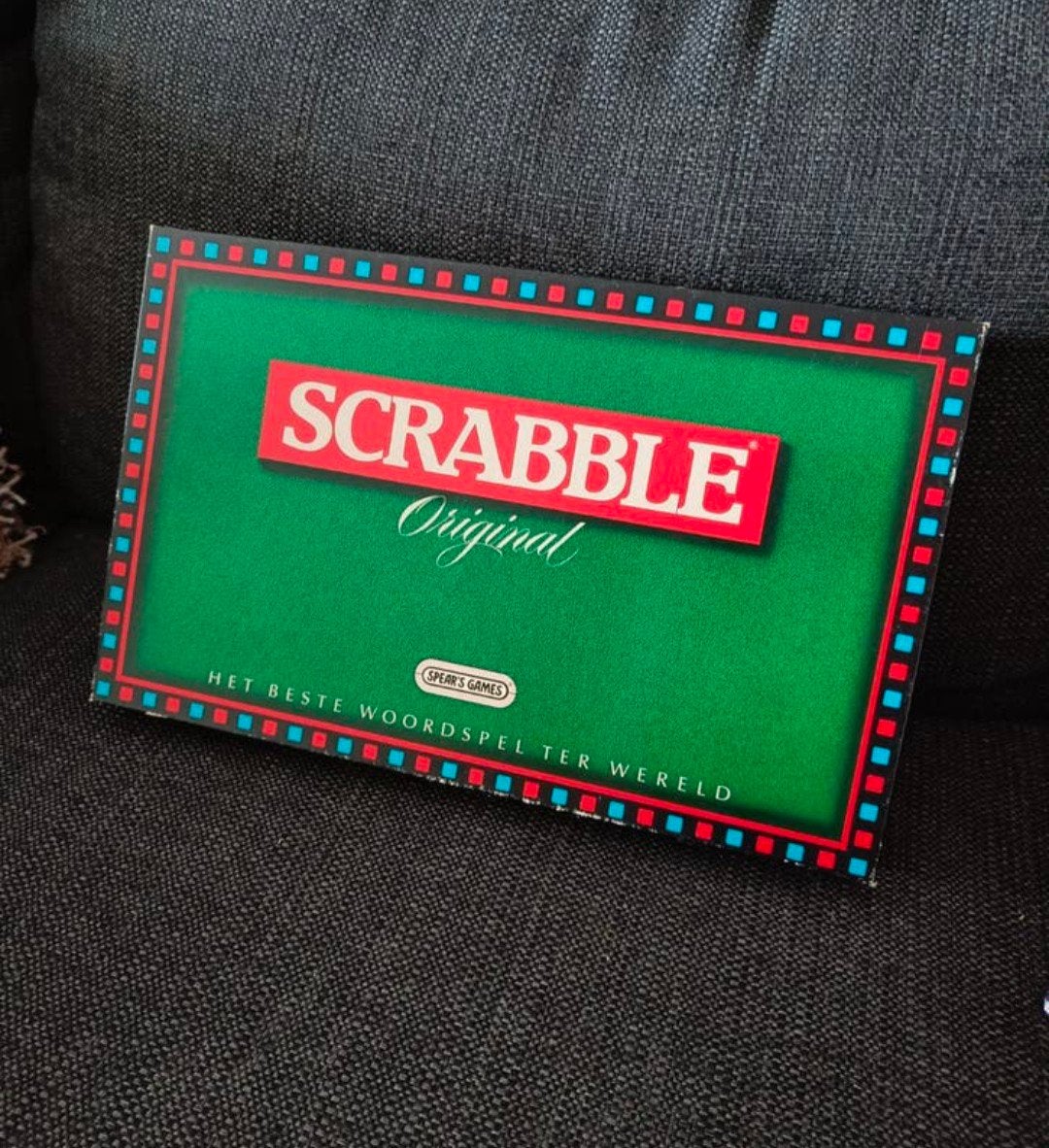 Scrabble Original - Klassiek Woordspel voor het Gezin, Een of twee spelers, Ophalen of Verzenden, Zo goed als nieuw
