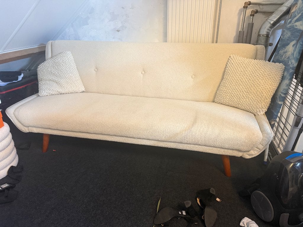 Teddy bank (slaapbank), Ophalen, 100 tot 125 cm, 150 tot 200 cm, Driepersoons