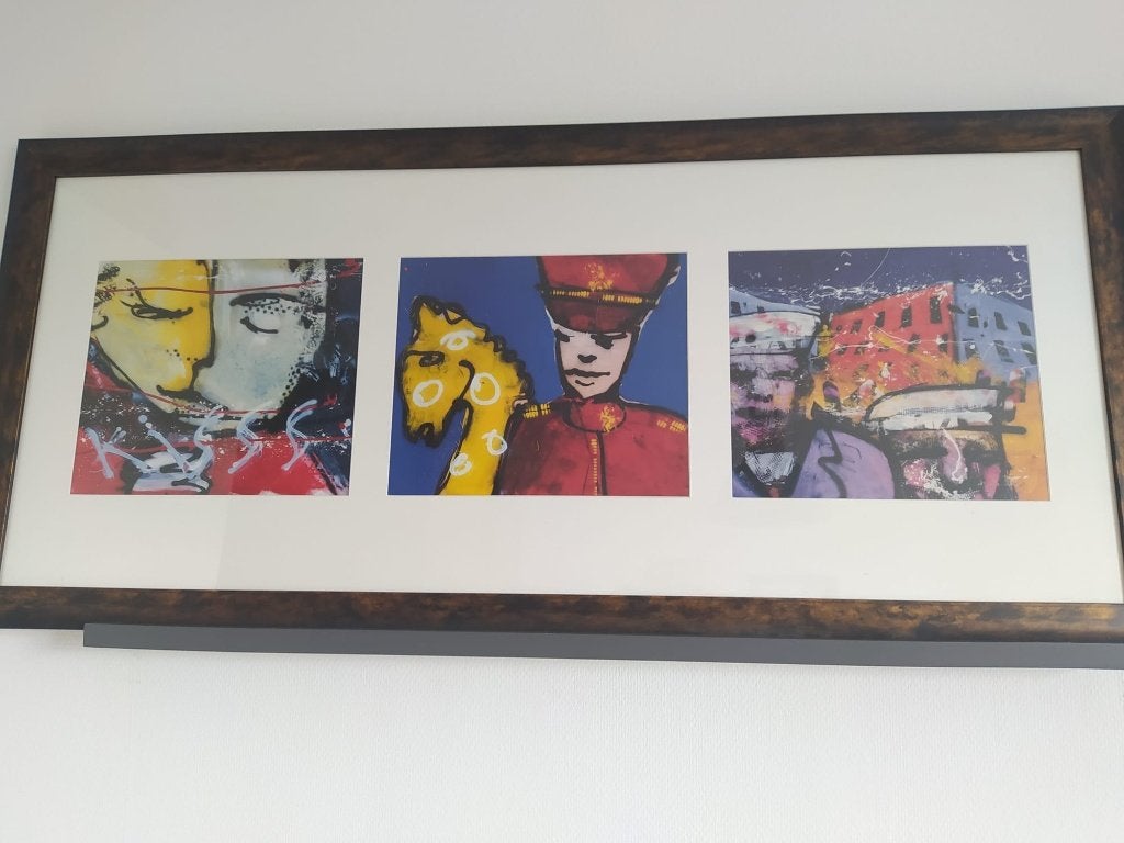 Schilderij, Ophalen, Ingelijst, Overige onderwerpen