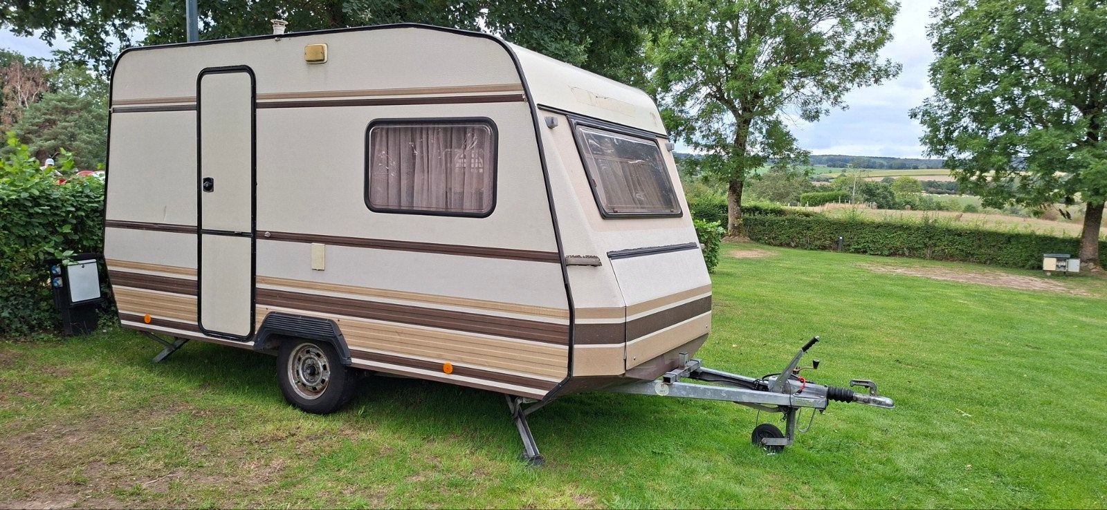 Dethleffs Caravan uit 1987 met voortent, Caravans en Kamperen, Ophalen, Gebruikt, Overige merken