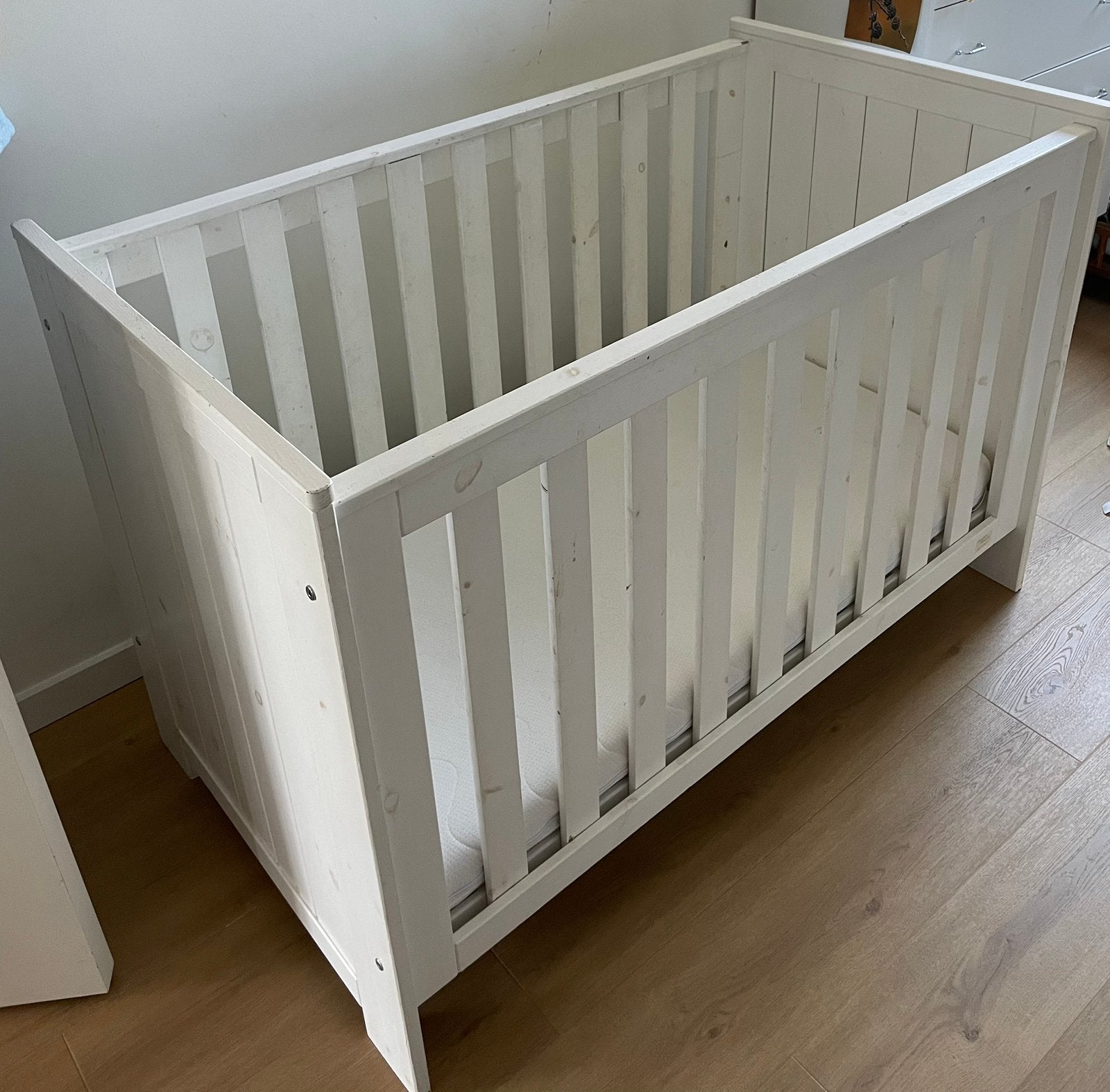 Ledikant verstelbaar, Kinderen en Baby's, Kinderkamer | Complete kinderkamers, Ophalen, Gebruikt, Jongetje of Meisje