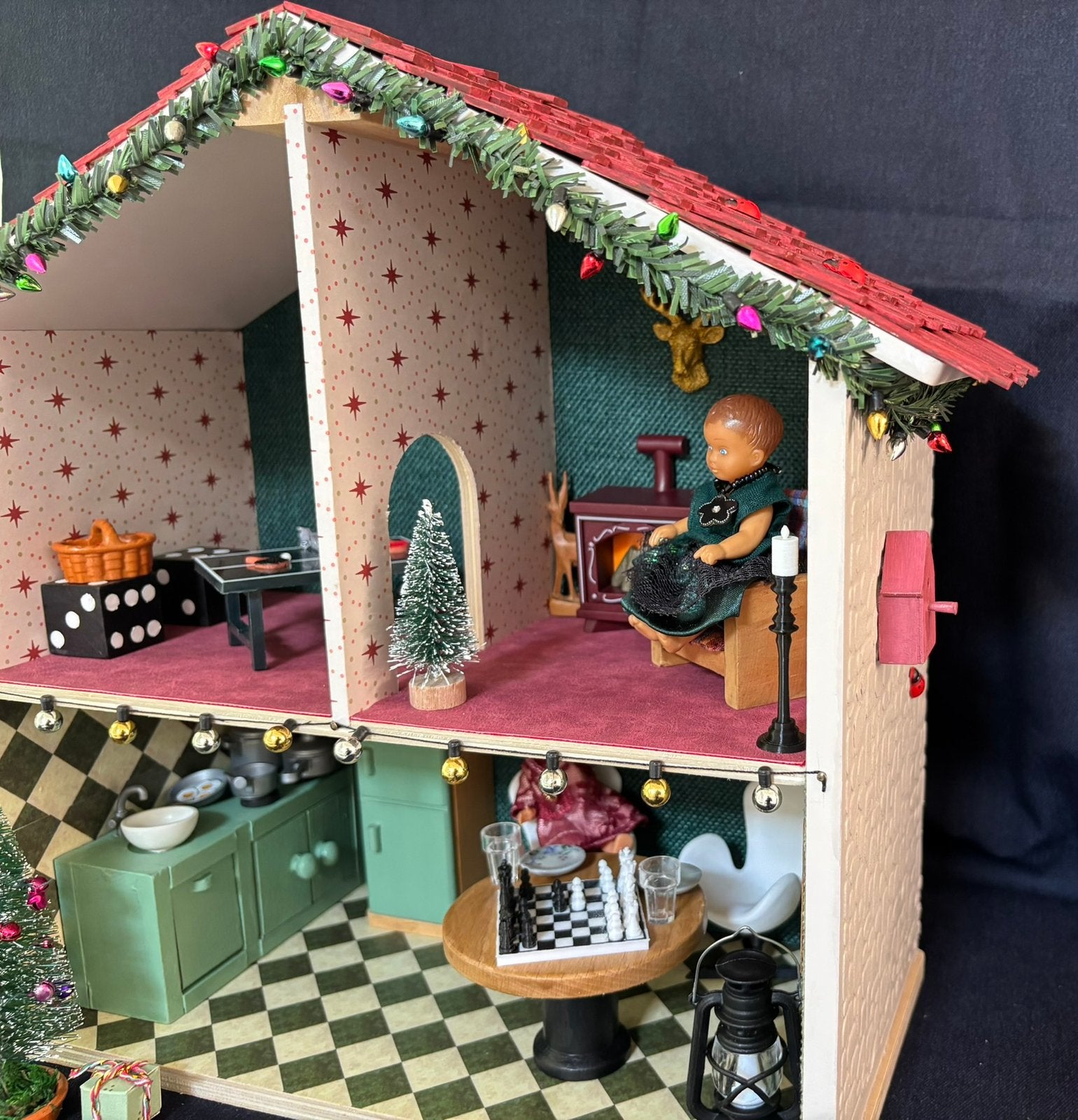 Kersthuisje nr 3, Verzamelen, Ophalen, Nieuw, Poppenhuis