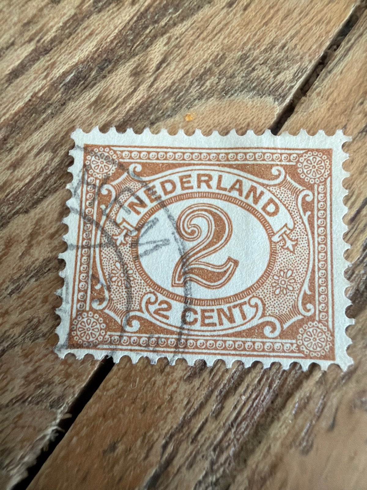 Nederland 2 Cent Postzegel - Gestempeld, Postzegels en Munten, Ophalen of Verzenden, T/m 1940, Gestempeld