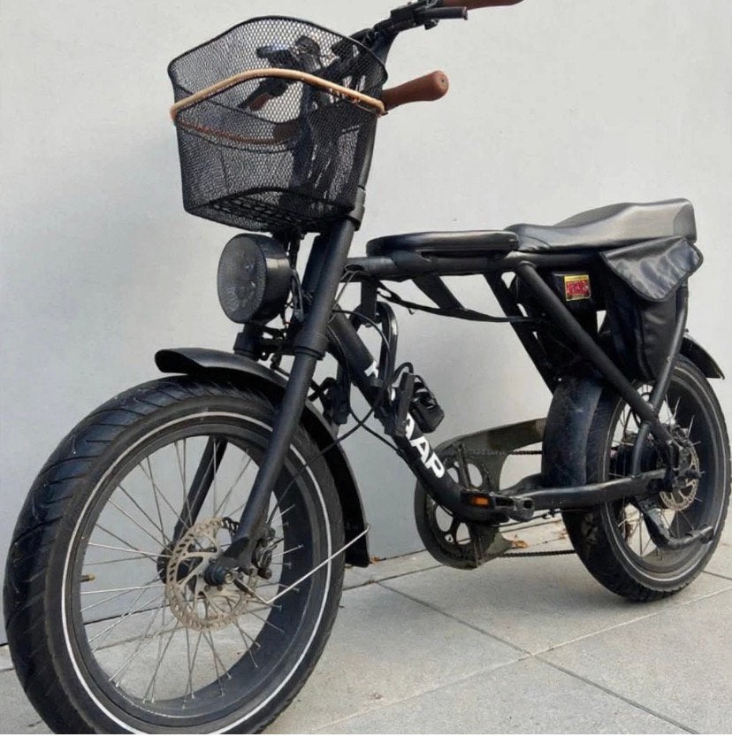 Knaap rtd  AMS E-bike - Zwart, Goede Staat, 2 x accu., Overige merken, Gebruikt, Ophalen of Verzenden, Minder dan 47 cm