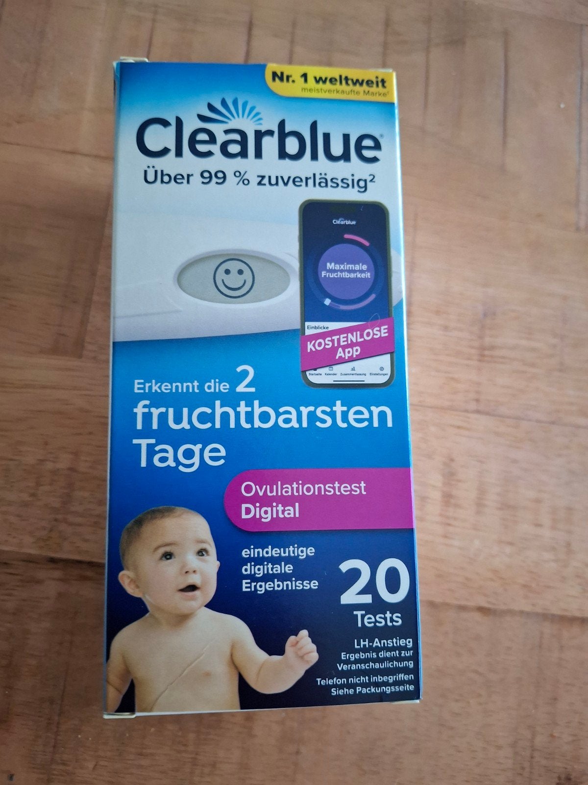 Clearblue Ovulatietesten Digitaal - 2x 20 tests, Ophalen of Verzenden