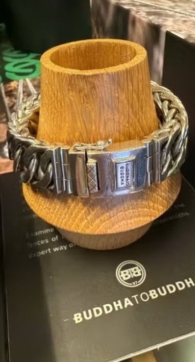 BUDDHA TO BUDDHA ARMBAND TYPE 157 F ESTHER XL € 999,95, Sieraden, Tassen en Uiterlijk, Ophalen of Verzenden, Zo goed als nieuw