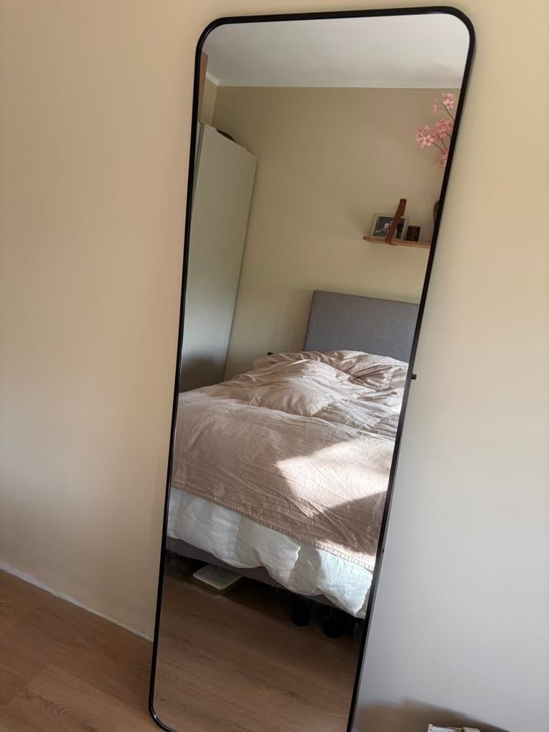 Grote spiegel 180 x 45, Huis en Inrichting, Woonaccessoires | Spiegels, Ophalen of Verzenden, Zo goed als nieuw, Rechthoekig, 150 tot 200 cm