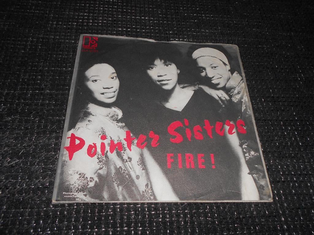 fire - pointer sisters, Cd's en Dvd's, Vinyl Singles, Gebruikt, 7 inch, Single, Ophalen of Verzenden