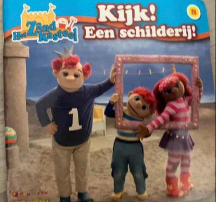 HET ZANDKASTEEL KIJK! Een schilderij - Stimuleert creativite, Ophalen of Verzenden, Gelezen, Fictie algemeen