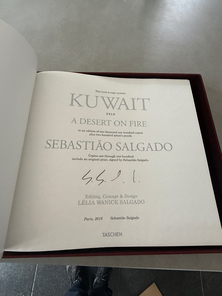 Sebastiao Salgado KUWAIT limited edition TASCHEN, Taschen, Zo goed als nieuw, Ophalen, Fotografen