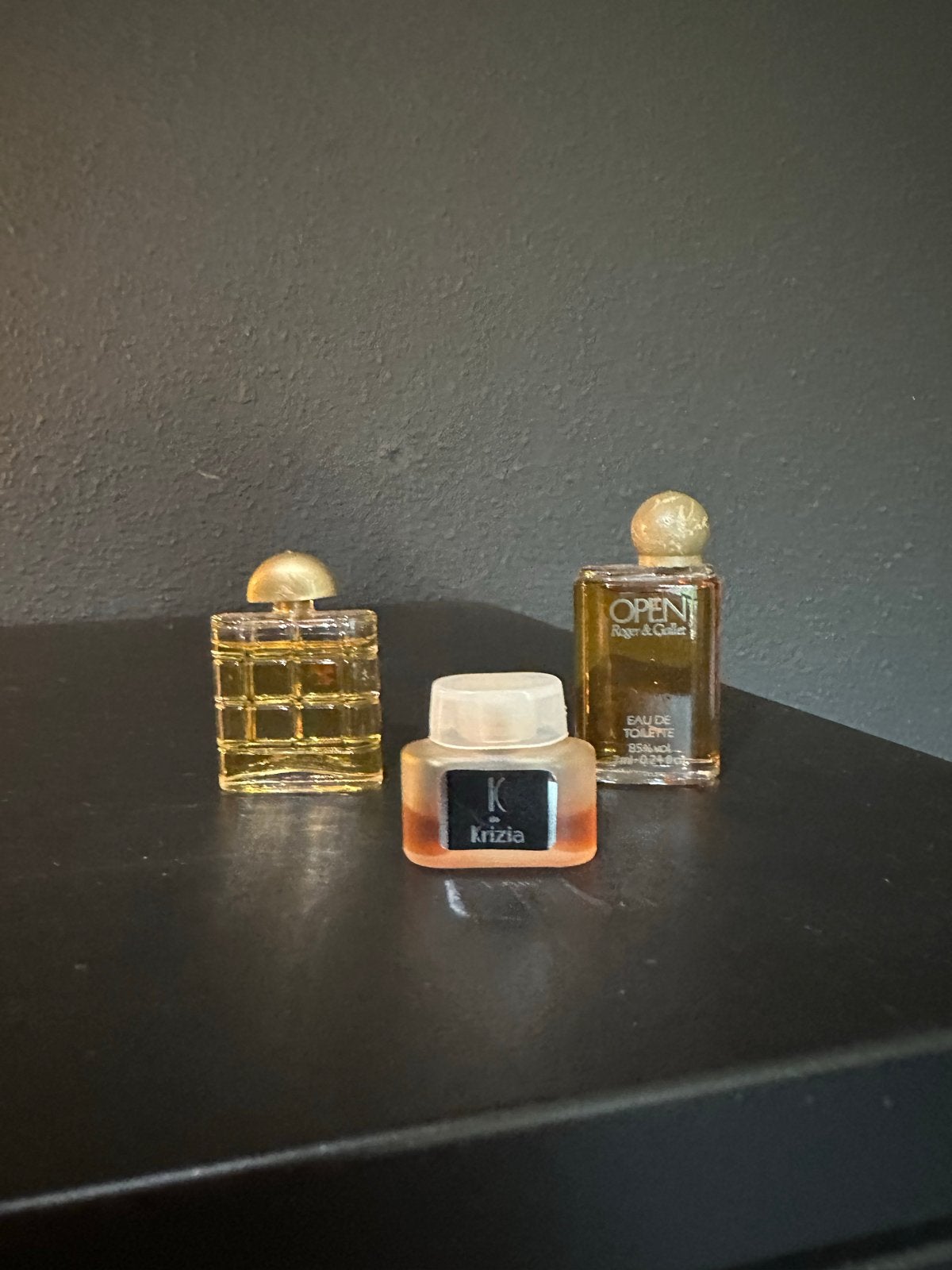 Miniatuur parfumflesje, Ophalen, Gebruikt, Miniatuur