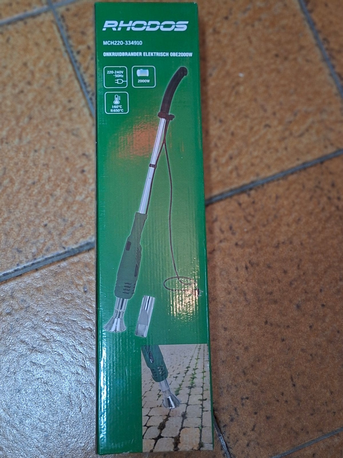 Rhodus Elektrische Onkruidbrander 2000W, Ophalen of Verzenden, Nieuw, Rhodus