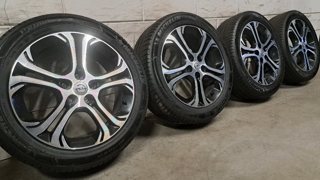 Orig. bi-color velgen Opel Ampera Astra J Astra K 215/50/17, Auto-onderdelen, Banden en Velgen, Banden en Velgen, 17 inch, Ophalen of Verzenden