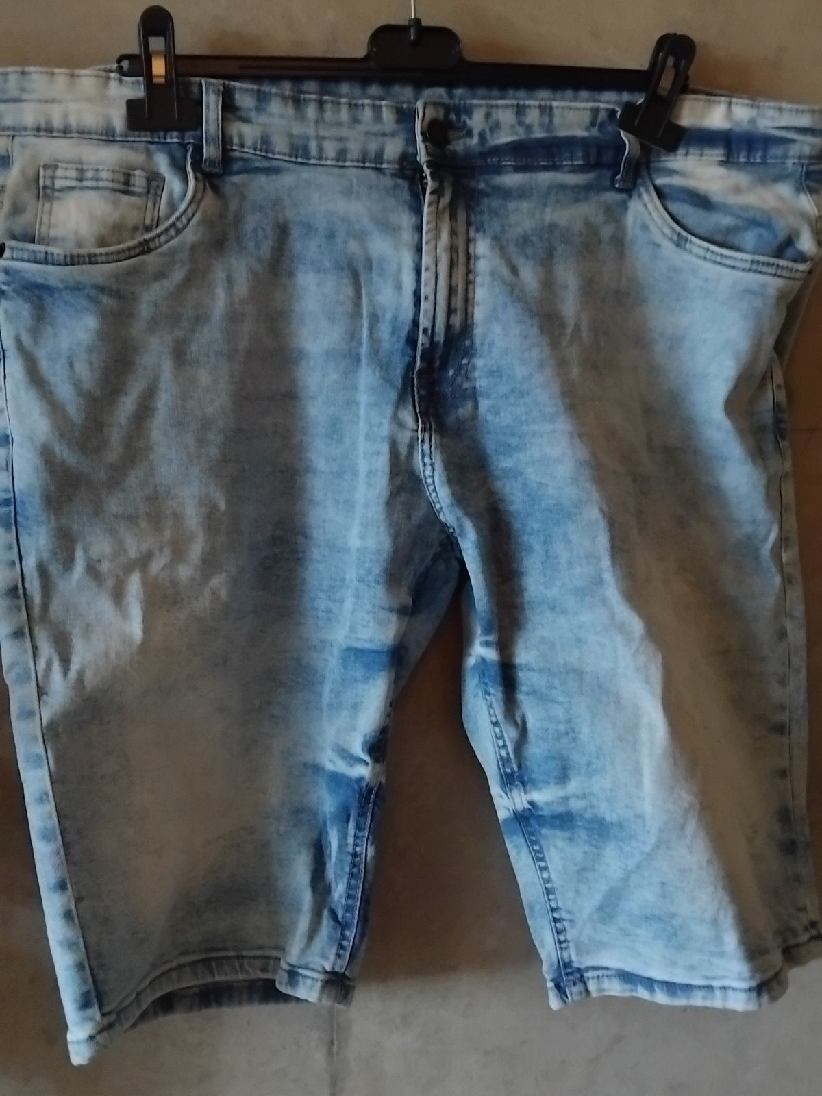 3 kwart spijkerbroek xxl, Ophalen of Verzenden, Gedragen, Blauw, Zeeman