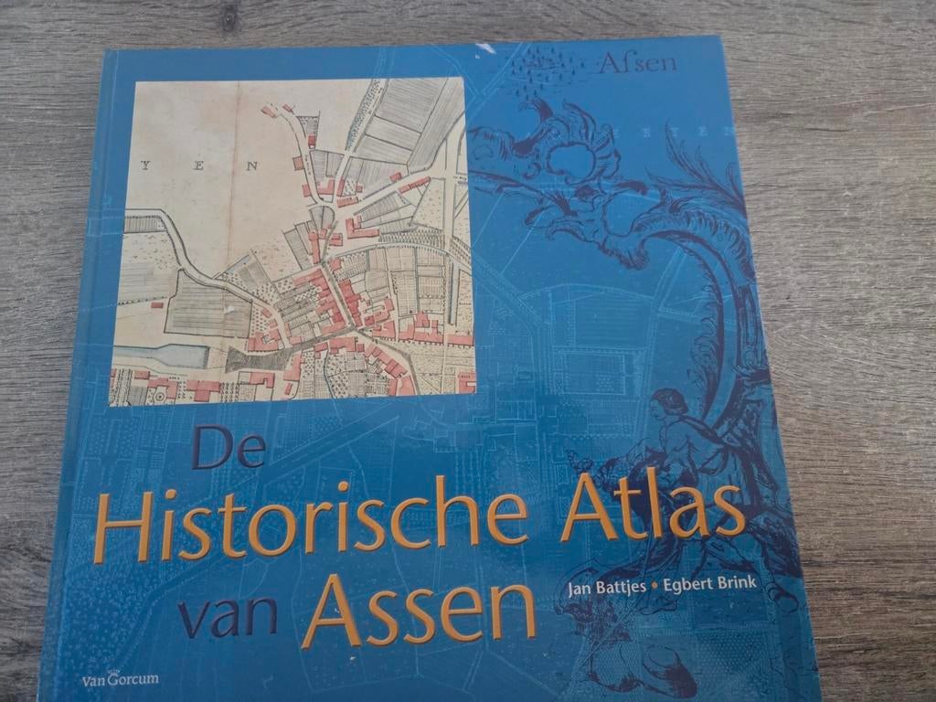 De Historische Atlas van Assen - Jan Battjes, Egbert Brink, Boeken, Atlassen en Landkaarten, Overige atlassen, 2000 tot heden