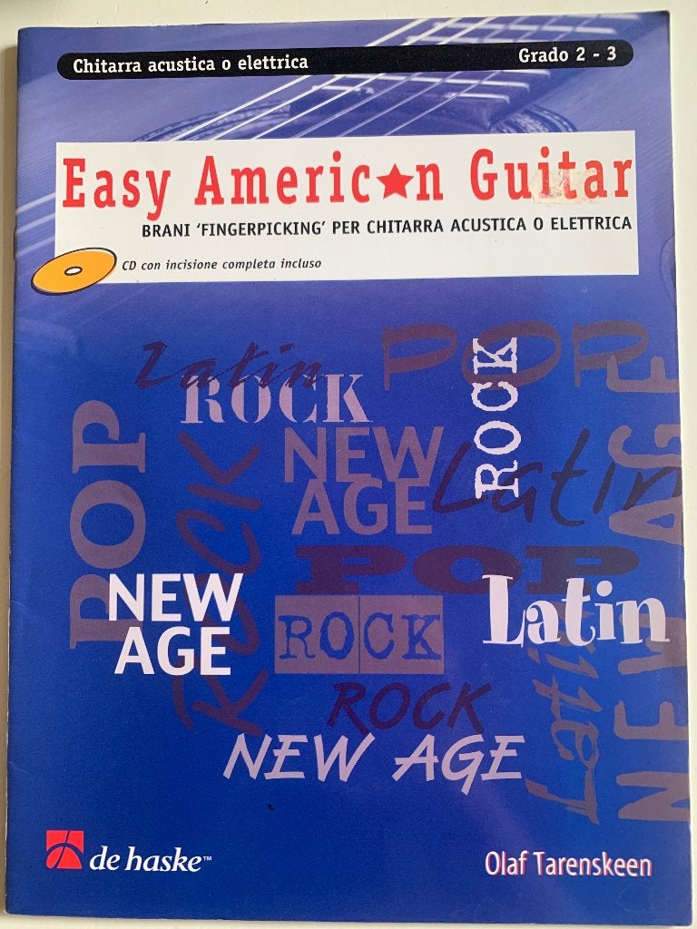 Easy american guitar, Gitaar, Ophalen of Verzenden, Zo goed als nieuw, Artiest of Componist