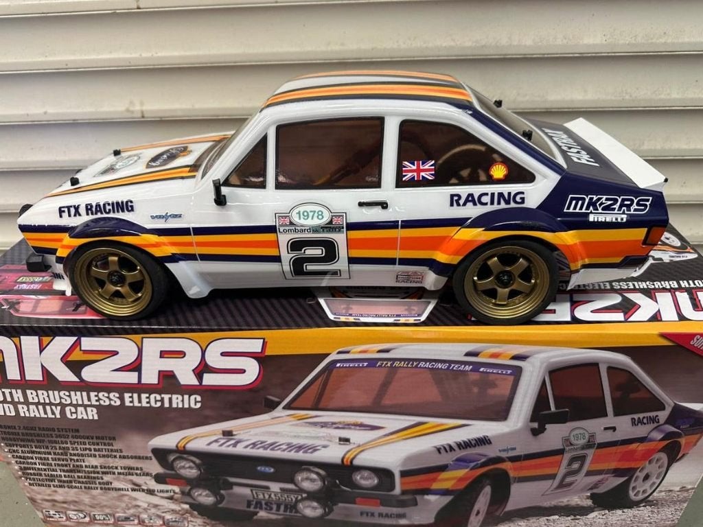 FTX Tamiya 110 Ford Escort MK2 RS RC Rally compl set rtr, Ophalen, Nieuw, Auto offroad