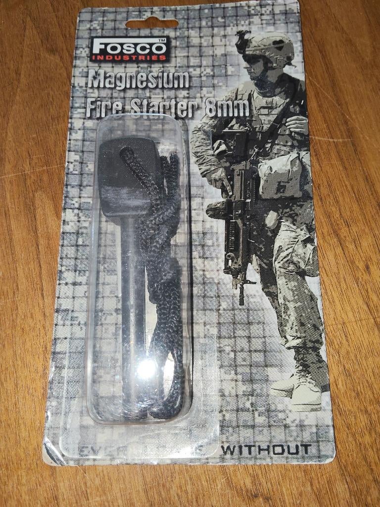 Vuurstarter magnesium firestarter, Ophalen of Verzenden, Nieuw