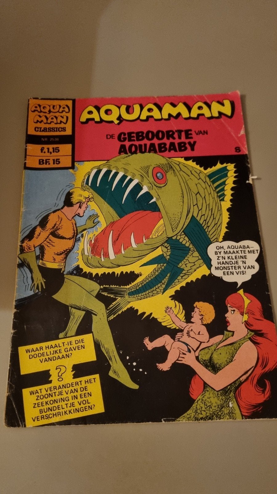 Aquaman Classics nr. 2536 - De Geboorte van Aquababy, Ophalen of Verzenden