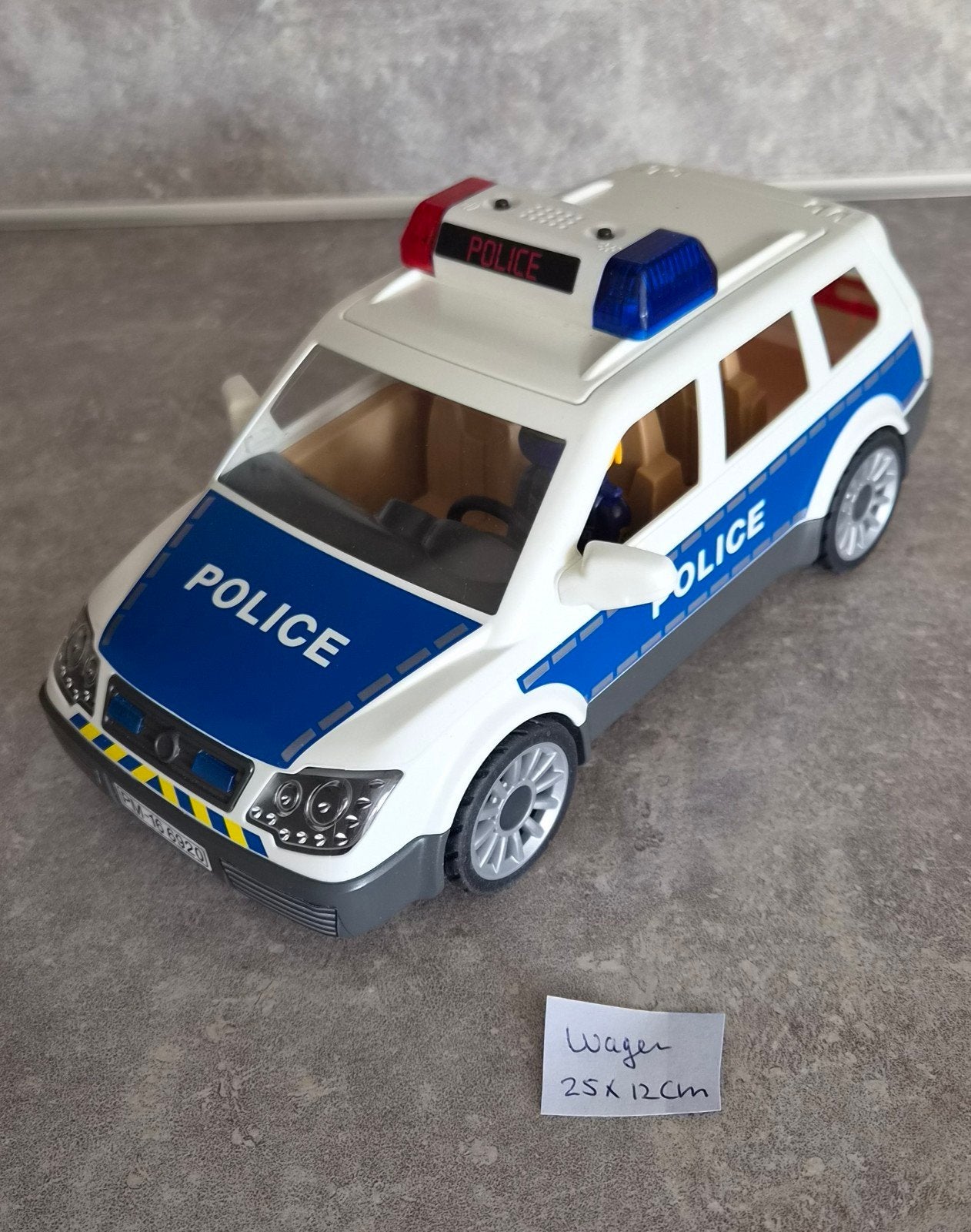 Playmobil Politieauto - Speelgoedwagen, Ophalen of Verzenden, Zo goed als nieuw