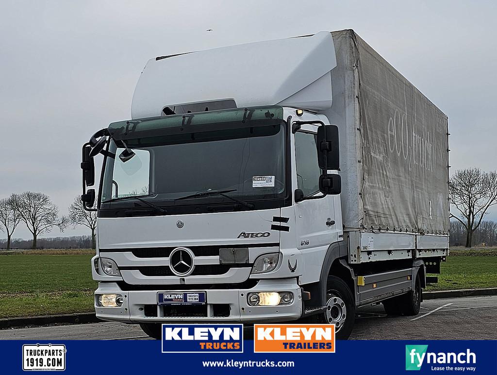 MERCEDES-BENZ ATEGO 818 manual airco lift, Auto's, Vrachtwagens, Bedrijf, Te koop, ABS, Airconditioning, Bluetooth, Centrale vergrendeling