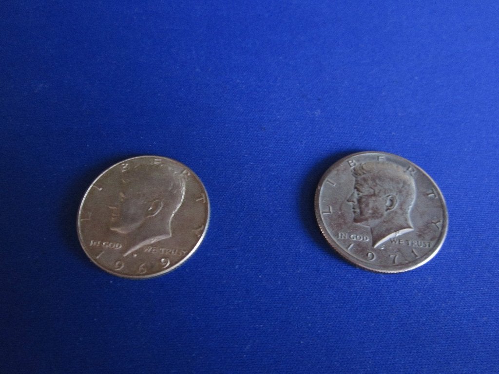 Halve dollar munten, Ophalen of Verzenden, Noord-Amerika, Losse munt, Zilver