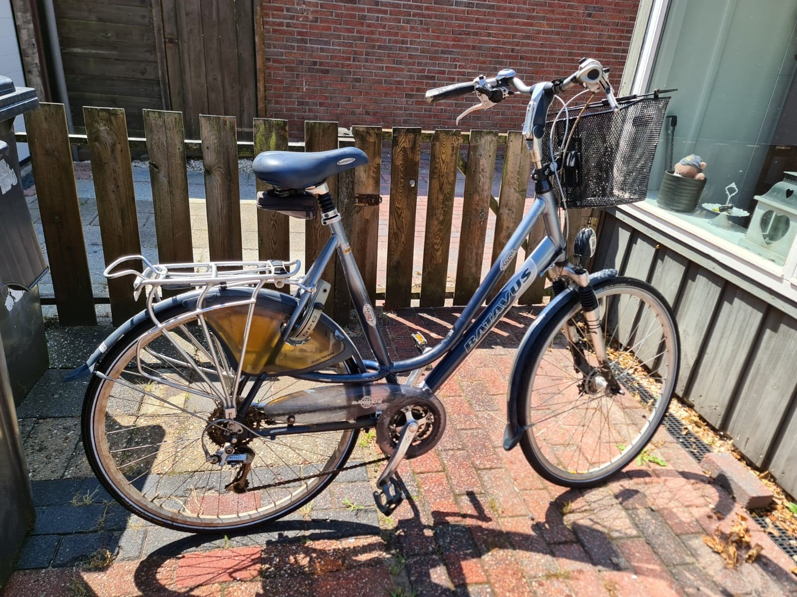 batavus dames fiets 28 inch, 21 versnellingen, Ophalen, Gebruikt, Versnellingen, Batavus