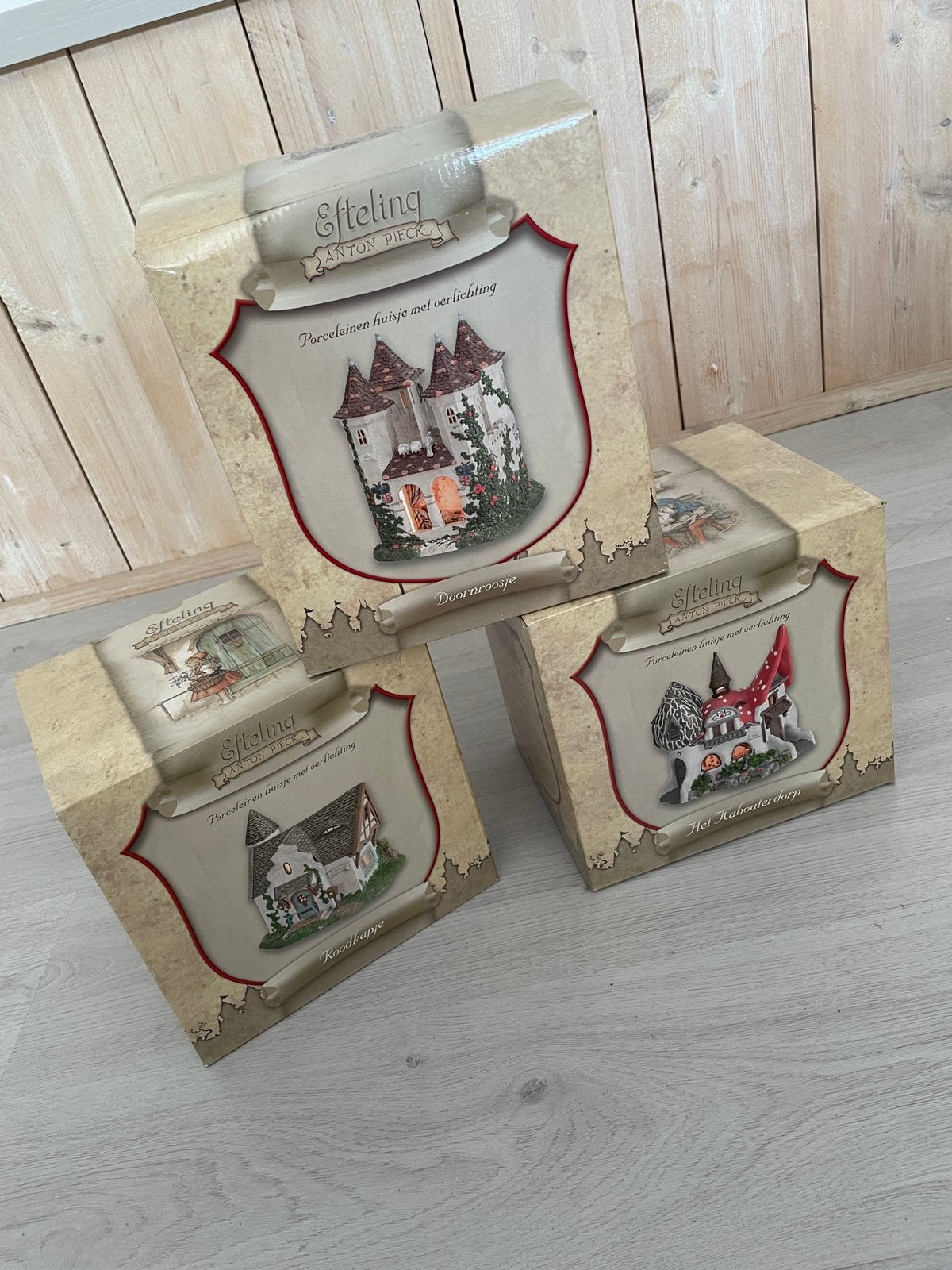 Roodkapje, Doornroosje & Kabouterdorp | In orignele doos!, Verzamelen, Ophalen, Zo goed als nieuw, Beeldje of Poppetje