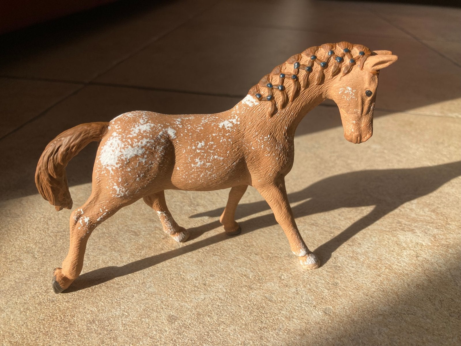 Schleich repaint, Verzamelen, Dierenverzamelingen, Ophalen of Verzenden, Paard, Beeldje of Figuurtje