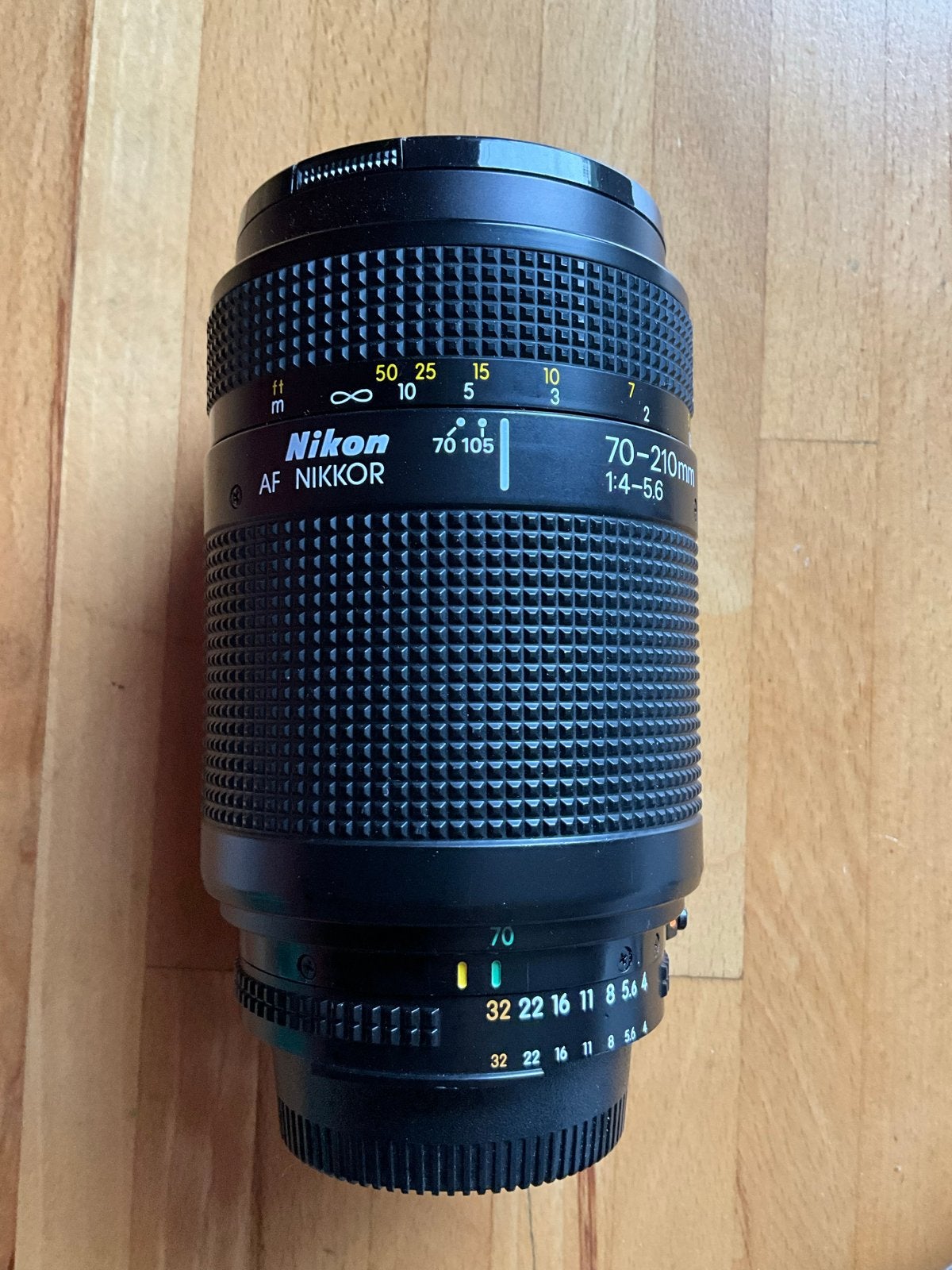 Nikon 70-210 AF lens (nieuwstaat) met gratis F-801 camera, Audio, Tv en Foto, Fotografie | Lenzen en Objectieven, Ophalen of Verzenden