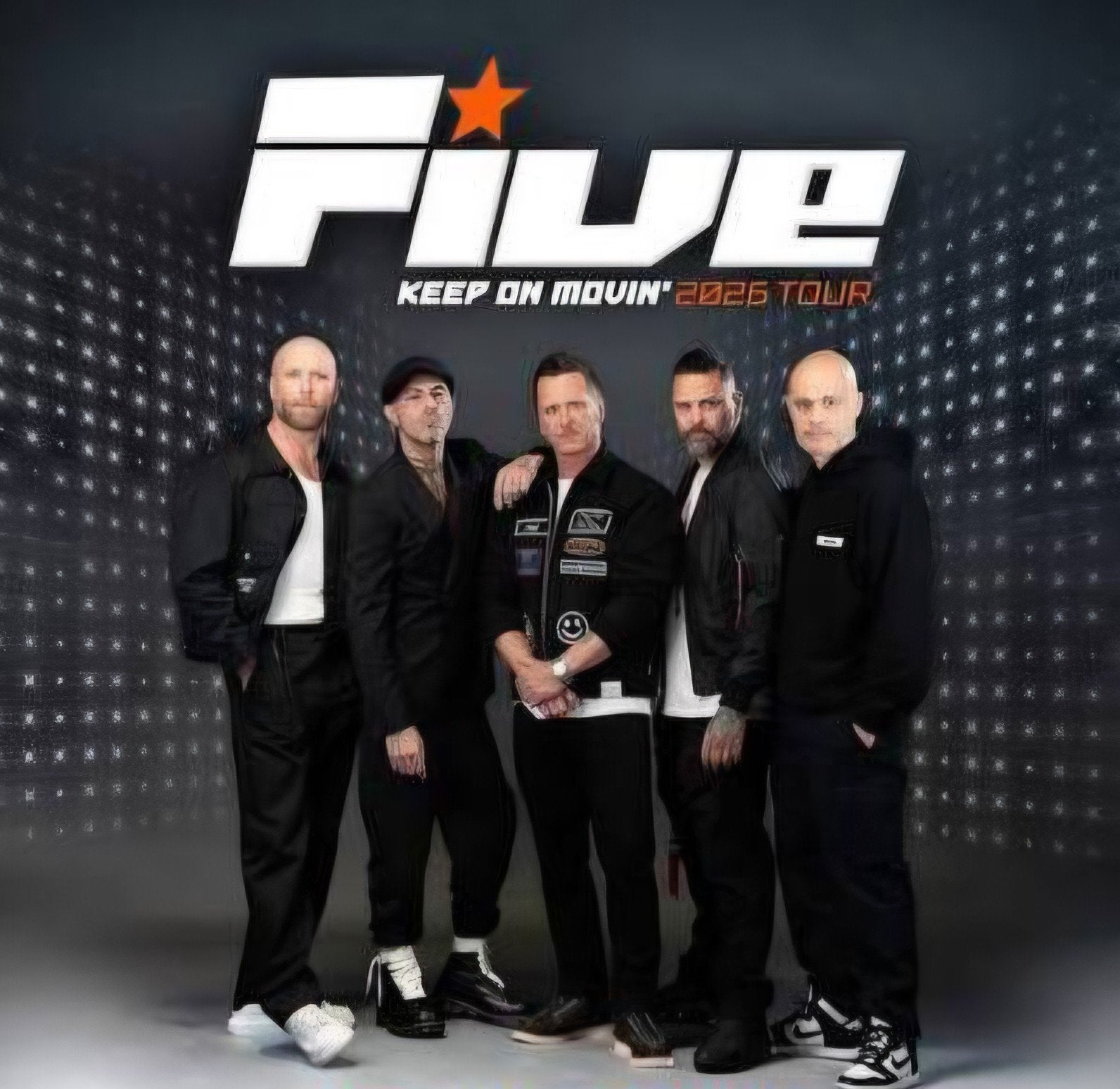 2 tickets vak F Five Keep on Movin Tour 2026 10 juli, Twee personen, Juli