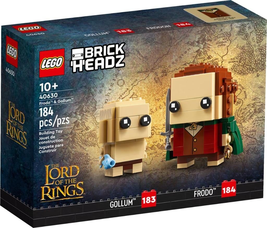 LEGO - 40630 - NIEUW - BrickHeadz - Frodo & Gollem, LEGO A/S, Nieuw, Ophalen of Verzenden, LEGO A/S