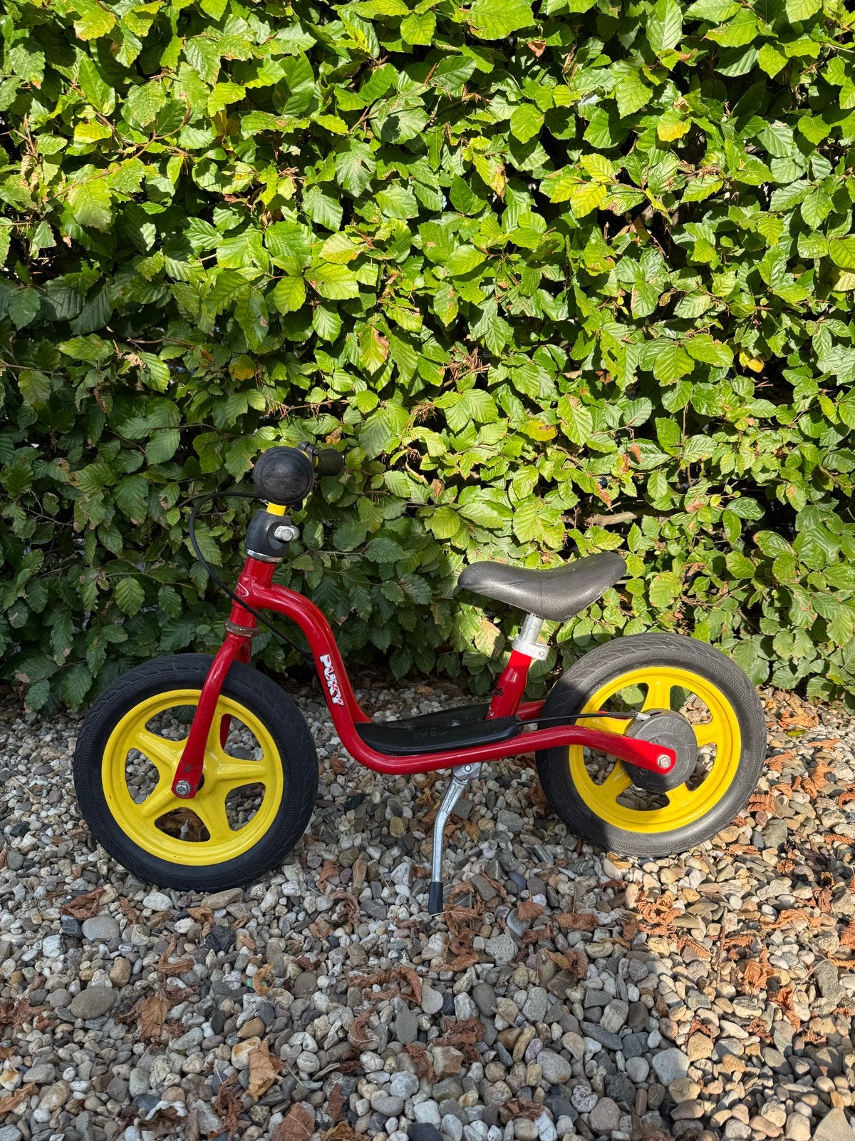 Puky loopfiets rood/geel - perfect voor de kleintjes!, Ophalen, Gebruikt, Loopfiets